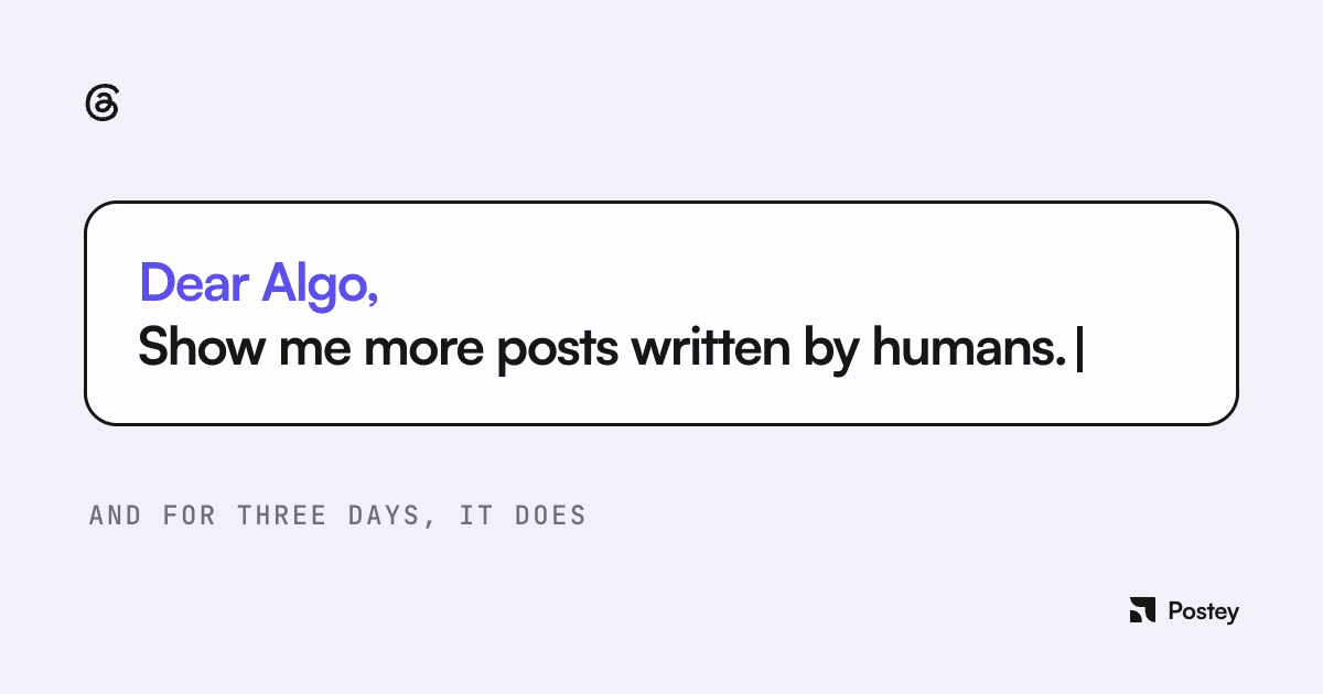 Threads Algorithm 2026